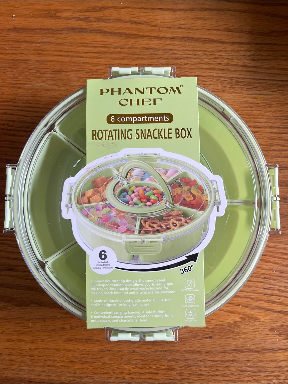 Phantom Chef Rotating Snackle Box